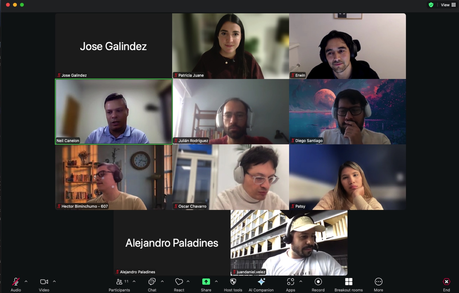 Coffee Hour online de la comunidad DevAccelerator